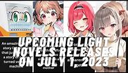 "Discover the World of Upcoming Kadoakwa Sneaker Bunko Light Novels | July 2023 Releases Unveiled!"