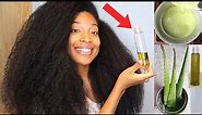 How To Properly Make Aloe vera Oil For Extreme Hair Growth !