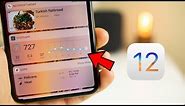 7 AWESOME iPhone Widgets for iOS 12!
