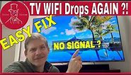 LG TV loses WIFI Connection | Quick Fix WIFI Signal Dropping Out - EASY