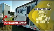 Bumper Pull Horse Trailers with Living Quarters
