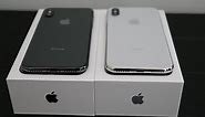 iphone x unboxing - Silver & Space Grey