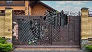 150 Luxury Modern Main Wrought Iron Gates Design Ideas for House 2024 | Latest Wood Iron Steel Gate