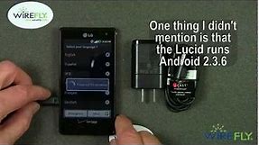 LG Lucid 4G Unboxing