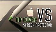Apple Pencil TIP COVER vs SCREEN PROTECTOR