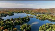 Star Lake, New York, St. Lawrence County, Northern New York State. Adirondack Mountains.