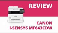 Canon i-SENSYS MF643Cdw A4 Colour Multifunction Laser Printer
