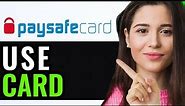 HOW TO USE PAYSAFE CARD! (STEP-BY-STEP)