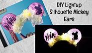 DIY Light-up Silhouette Mickey Ears-- HERCULES COLLAB