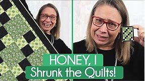 Quilt Sizing Made Easy - How to Change a 3-Yard Quilt!