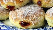 Pączki - Polish Jelly Donuts - Oven Baked Doughnuts