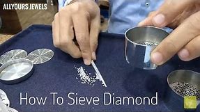 How to sieve diamonds