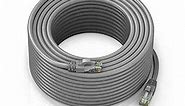 Maximm Cat 6 Ethernet Cable 300 Ft,Cat6 Cable, LAN Cable, Internet Cable, Patch Cable and Network Cable - UTP (Gray) 300 Feet
