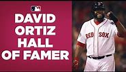 Red Sox DH David Ortiz elected to Hall of Fame! (Big Papi's Career Highlights)