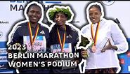 Elite Women's Podium Berlin Marathon 2023