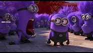 The Purple Minion Attacks scene - Despicable Me 2 ( 2013 )