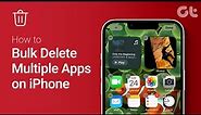 How to Bulk Delete Multiple Apps on iPhone (No Third-Party App Needed)
