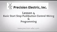 ABB ACS355 Training Lesson 4: Basic Start Stop Pushbutton Control Wiring & Programming - VFDs