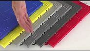 Garage Floor Tile Diamond - Interlocking Modular Plastic Garage Flooring