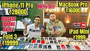 Biggest iPhone Sale Ever 🔥| Cheapest iPhone Market in delhi | Second Hand Mobile | iPhone15