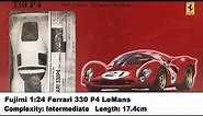 Fujimi 1:24 Ferrari 330 P4 LeMans Kit Review