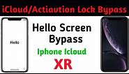 iPhone Xr Hello screen Bypass - iCloud Lock Xr & icloud