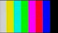 Color Bar test card from VHS 1