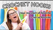My Favorite Crochet Hooks | Sharing the best and worst in my stash!