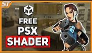 Awesome FREE PSX Shader for Unity