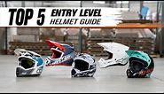 Top 5 Entry Level Motocross Helmets