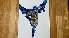 How to draw Batman (full body)