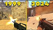 COUNTER-STRIKE Games Evolution 1999-2024