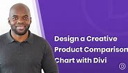 How to Design a Creative Product Comparison Chart with Divi