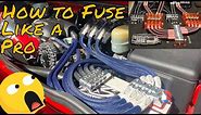 How to properly fuse your car audio system! Like a pro