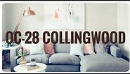 MODERN GRAY WALL COLOR | Benjamin Moore Collingwood | Interior Design 2020