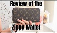 Louis Vuitton Zippy Wallet Monogram Review