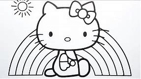 Coloring Hello Kitty Coloring Page || Coloring For Kids