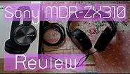 Reviewing the Sony MDR-ZX310 On-Ear Headphones... Are They Any Good?)