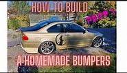 How to build a homemade bumpers.