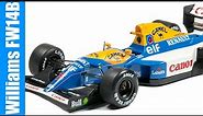 Williams Renault FW14B Formula 1 car (Fujimi 1/20 scale model)