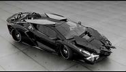 Batman's Lamborghini Tumbler - 4K