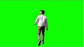 Man Walking Green Screen ! #greenscreen