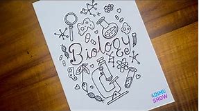 Biology Project Cover Page Design Ideas | Cover Page Designs