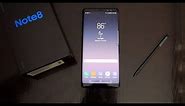 Samsung Galaxy Note 8: Unboxing, Setup and Impressions!