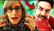 That Vegan Teacher SCREAMS OVER MEAT....