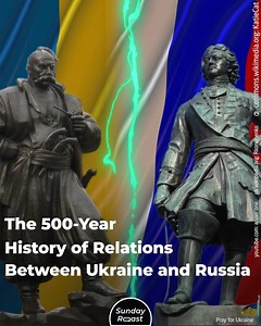 439K views · 4.1K reactions | Ukraine  and Russia  are connected as well as divided by centuries of historical events. | Sunday Roast | Facebook