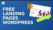 Here is How to Create a Landing Page in WordPress for FREE