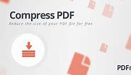 Compress PDF - Reduce PDF Size Online for Free