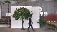 How To Quickly Install a Giant Fake Apple Tree Without Any Tools?