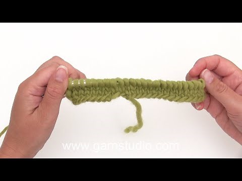 How to knit stockinette stitch in the round on a circular needle
